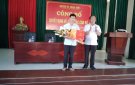 Huyện ủy Triệu Sơn công bố quyết định điều động Cán bộ tại xã Đồng Lợi.