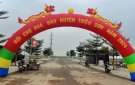 Công tác tổ chức Hội chợ hoa Đào huyện  Triệu Sơn đón Tết Nguyên đán Giáp Thìn năm 2024
