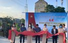 Lễ khai trương và khánh thành sân Bóng chuyền của Câu lạc bộ Thể dục, thể thao Chìa mạch, xã Đồng Lợi